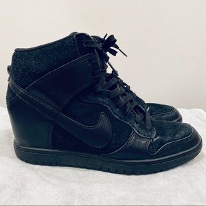 Nike High Dunks Wedge Sneaker